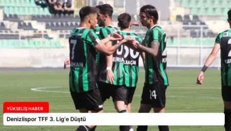 Denizlispor TFF 3. Lig’e Düştü