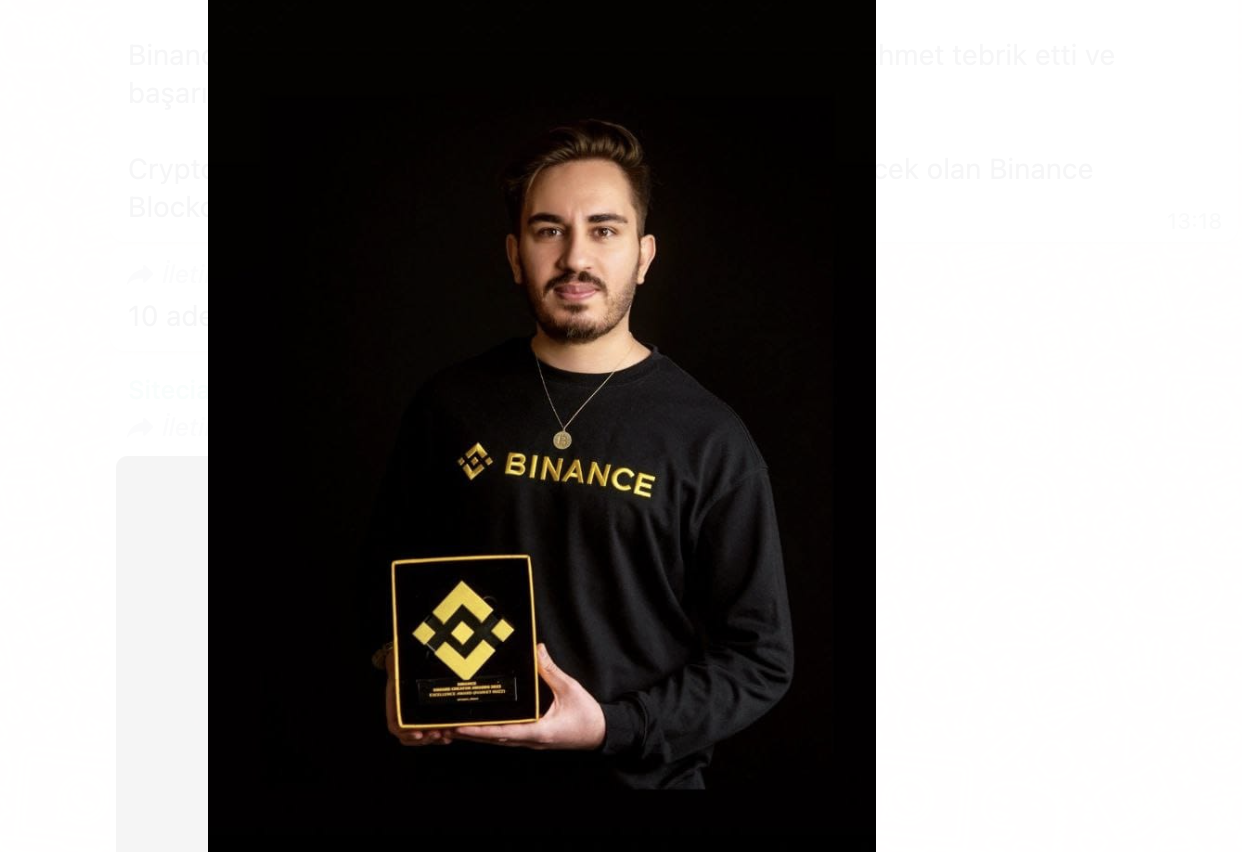 Crypto Ahmet, Binance’de 2 farklı dalda 2 farklı içerik ödülün sahibi oldu.