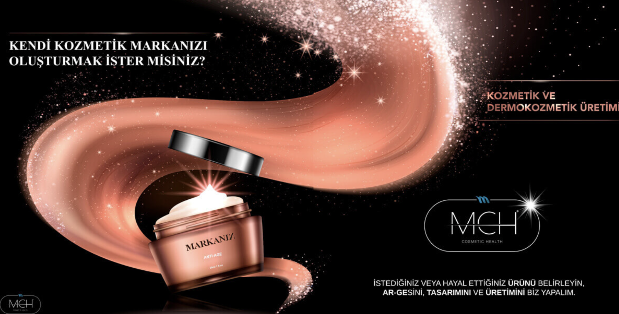 MCH Cosmetic ile Size Özel Kozmetik Ürünler: Fason Kozmetik Üretimi ve Private Label Çözümleri