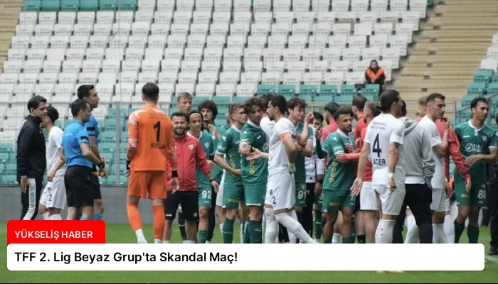 TFF 2. Lig Beyaz Grup’ta Skandal Maç!