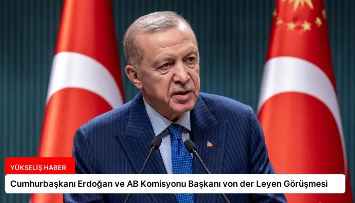 Cumhurbaşkanı Erdoğan ve AB Komisyonu Başkanı von der Leyen Görüşmesi