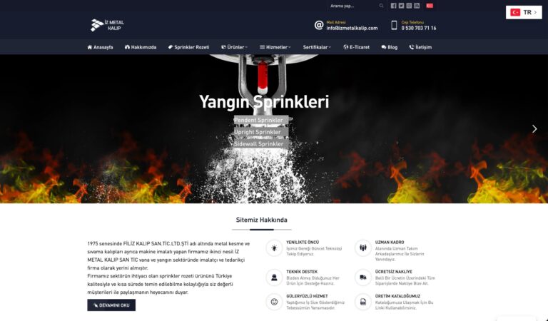 İz Metal Kalıp: Yangın Güvenlik Ekipmanlarında Türkiye’nin Lideri