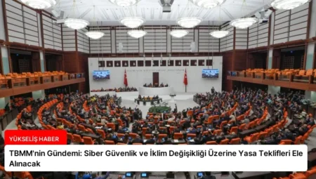 TBMM’nin Gündemi: Siber Güvenlik ve İklim Değişikliği Üzerine Yasa Teklifleri Ele Alınacak