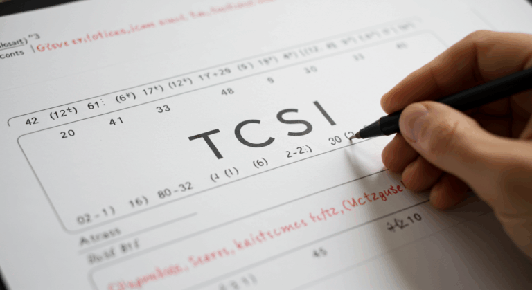 TCSI Metodolojisinin Teknik Detayları ve Ölçüm Mantığı