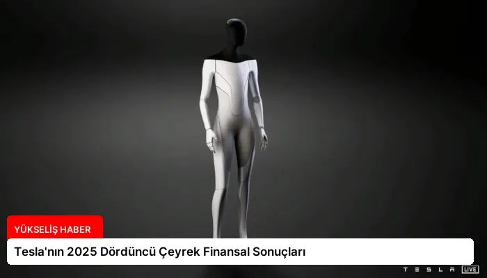 Tesla’nın 2025 Dördüncü Çeyrek Finansal Sonuçları