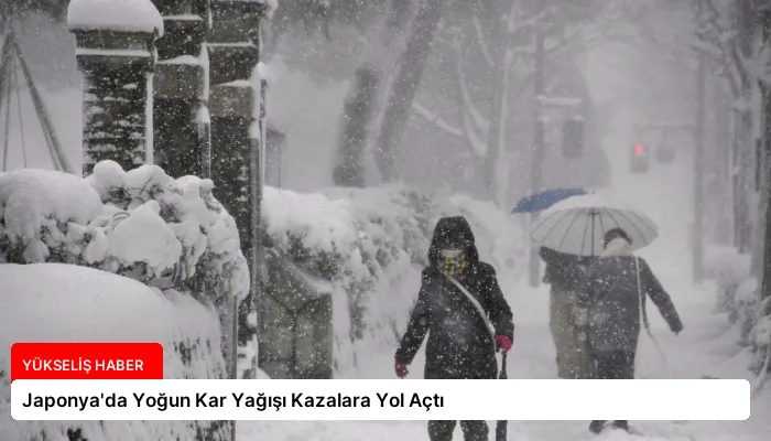 Japonya’da Yoğun Kar Yağışı Kazalara Yol Açtı