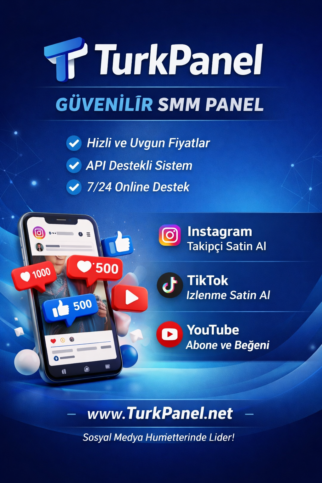 TurkPanel Sosyal Medya Hizmetlerinde Öne Çıkıyor