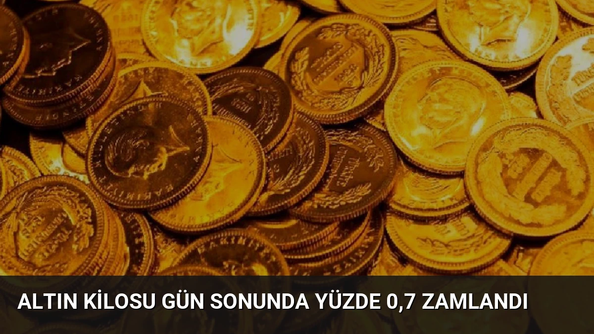 Altın Kilosu Gün Sonunda Yüzde 0,7 Zamlandı