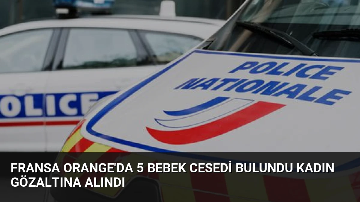 Fransa Orange’da 5 Bebek Cesedi Bulundu Kadın Gözaltına Alındı