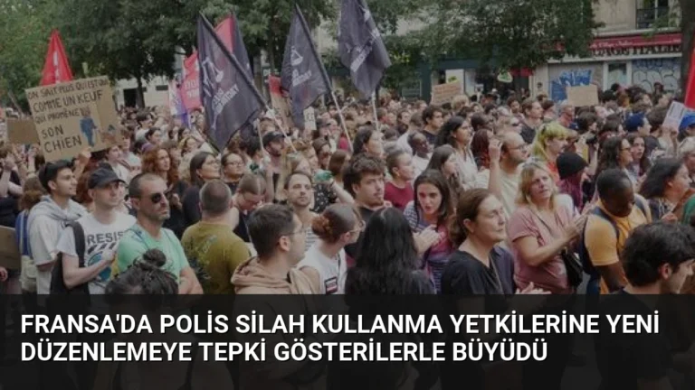 Fransa’da Polis Silah Kullanma Yetkilerine Yeni Düzenlemeye Tepki Gösterilerle Büyüdü