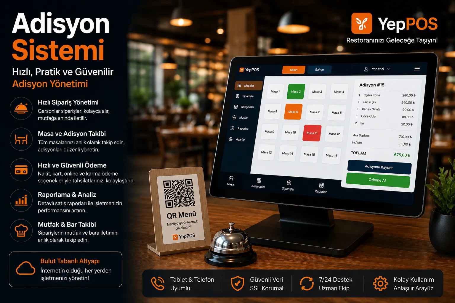 Restoran ve Kafelerde Adisyon Programı Kullanmanın Avantajları