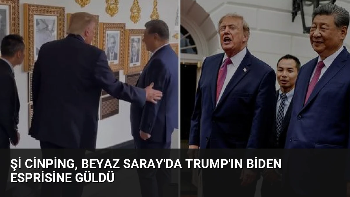 Şi Cinping, Beyaz Saray’da Trump’ın Biden Esprisine Güldü