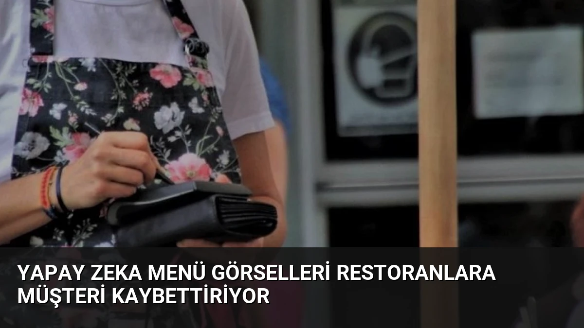 Yapay Zeka Menü Görselleri Restoranlara Müşteri Kaybettiriyor